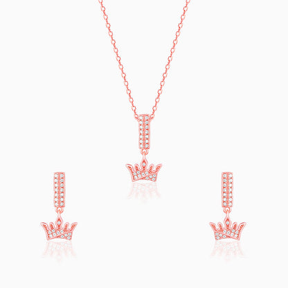 Rose Gold Crown Set