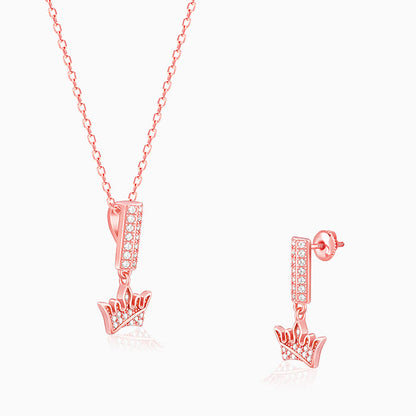 Rose Gold Crown Set