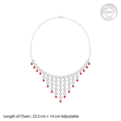 Silver Love in Circles Set