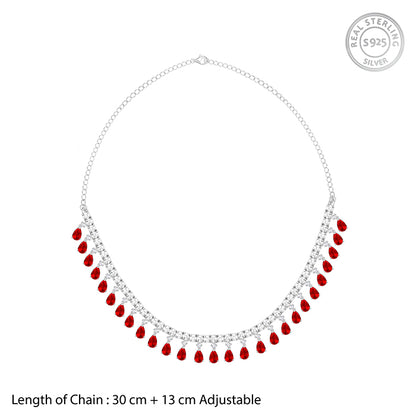 Silver We Fell in Love Necklace