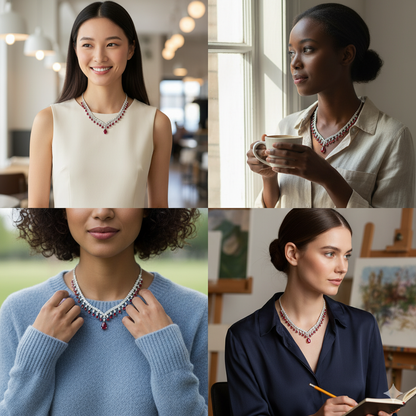 Silver Better Half Necklace