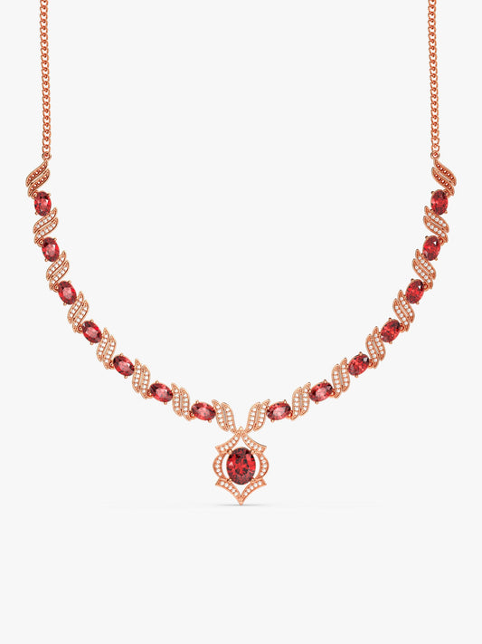 Rose Gold Pretty Woman Necklace