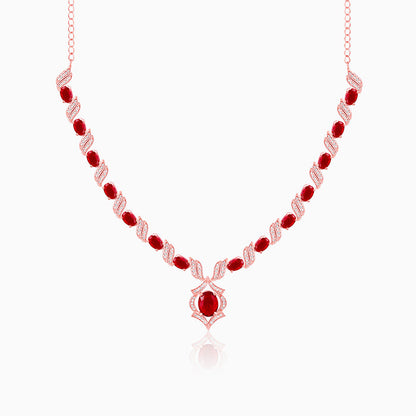 Rose Gold Pretty Woman Necklace