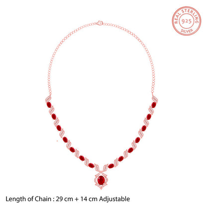 Rose Gold Pretty Woman Necklace