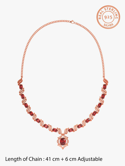 Rose Gold Pretty Woman Necklace