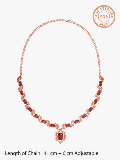 Rose Gold Pretty Woman Necklace