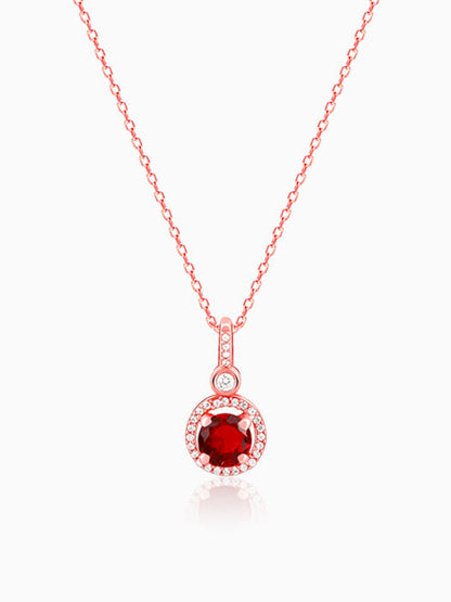 Rose Gold One And Only Pendant With Link Chain