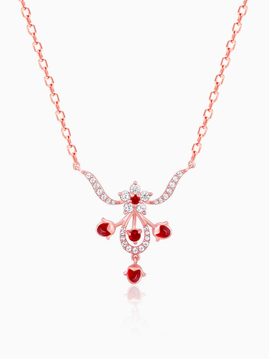Rose Gold Grow in Love Necklace