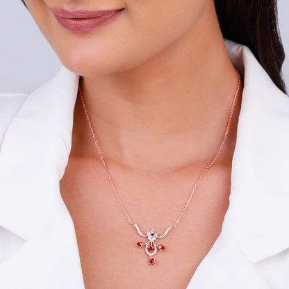 Rose Gold Grow in Love Necklace