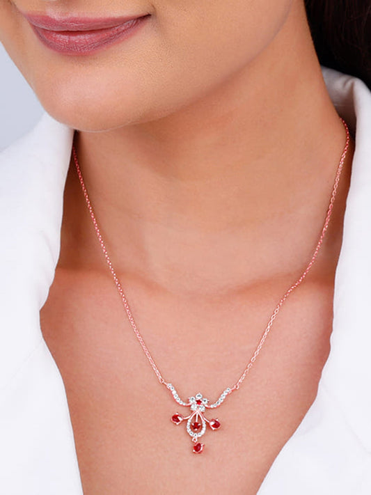 Rose Gold Grow in Love Necklace