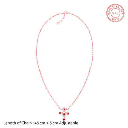 Rose Gold Grow in Love Necklace