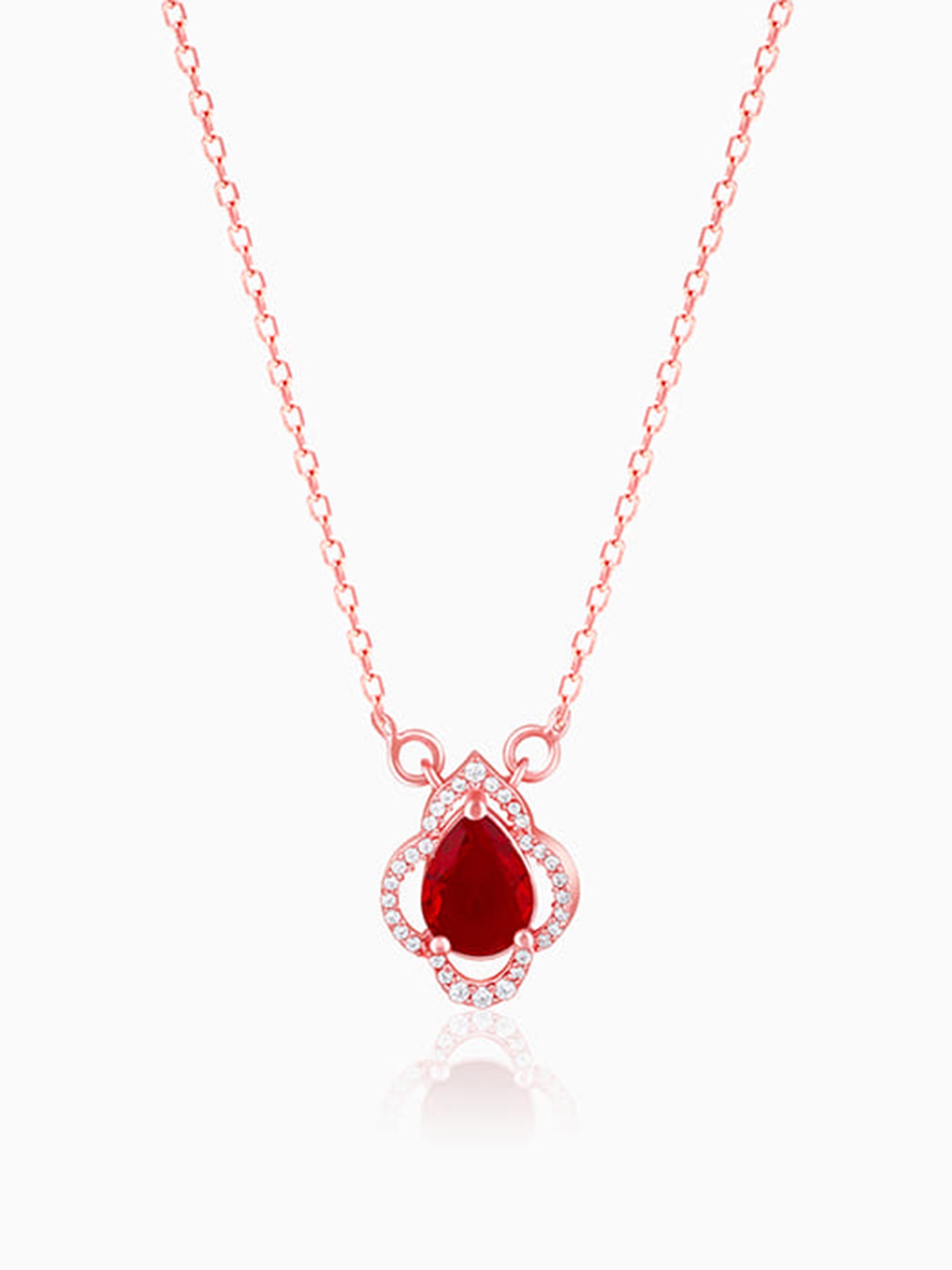 Rose Gold Love Confession Necklace