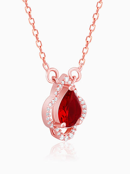 Rose Gold Love Confession Necklace