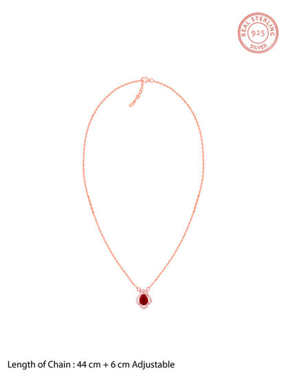 Rose Gold Love Confession Necklace