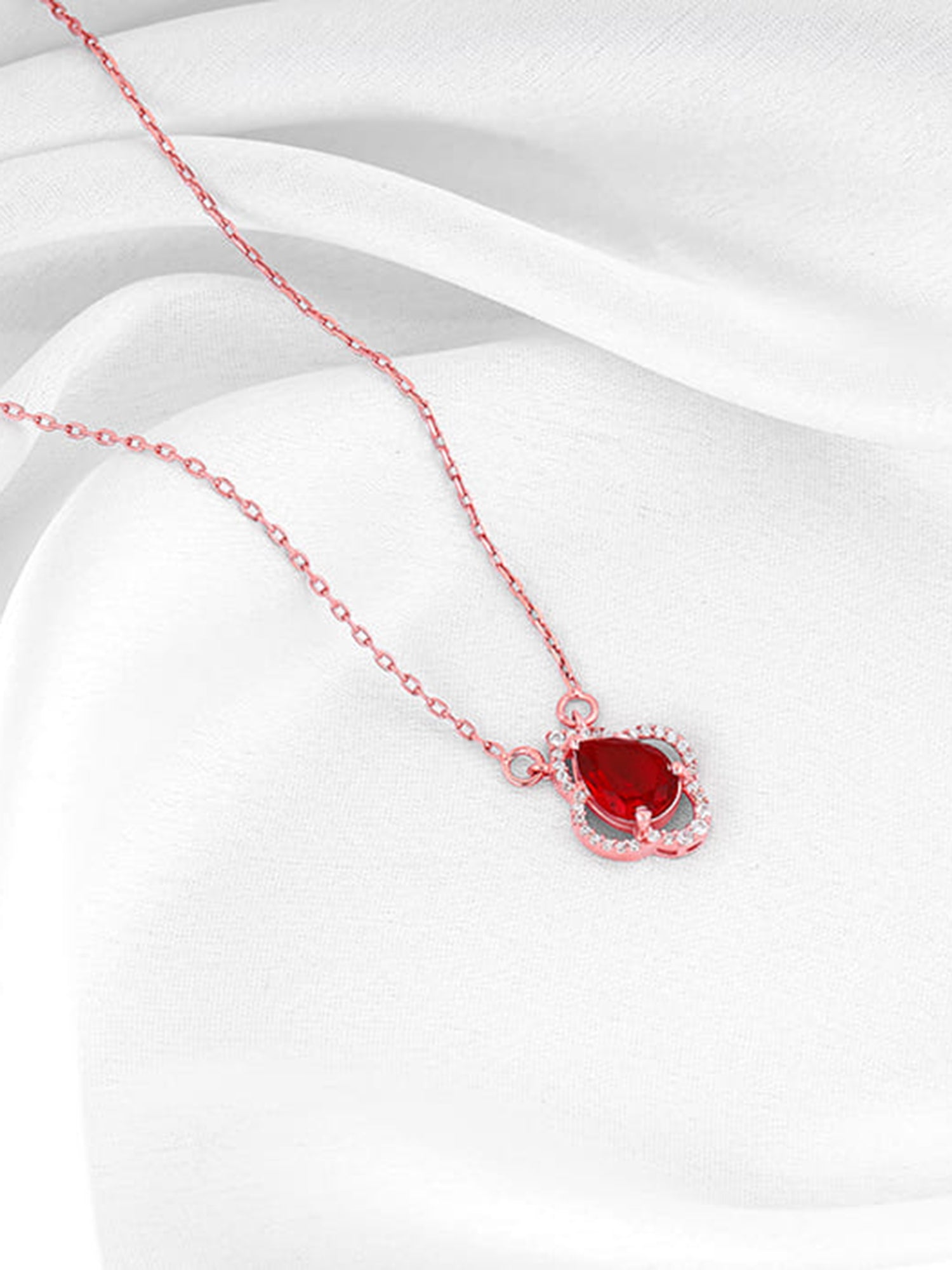 Rose Gold Love Confession Necklace