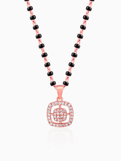 Rose Gold Equal Partners Mangalsutra