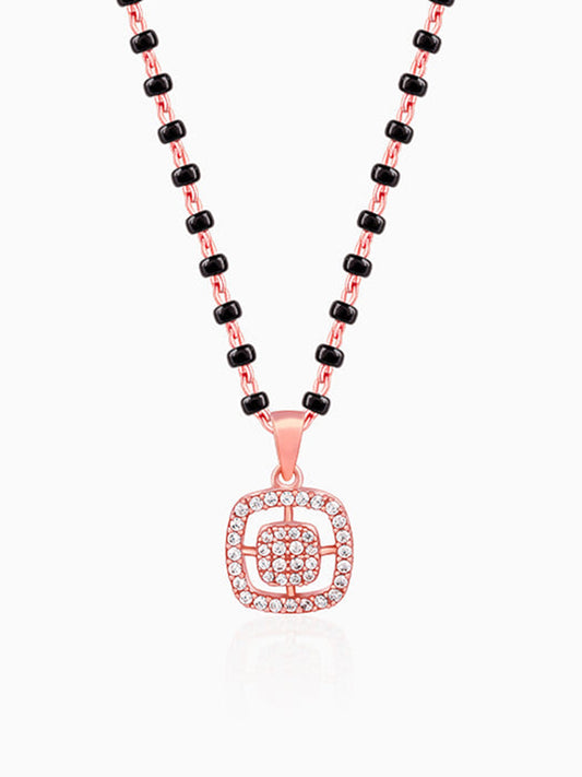 Rose Gold Equal Partners Mangalsutra
