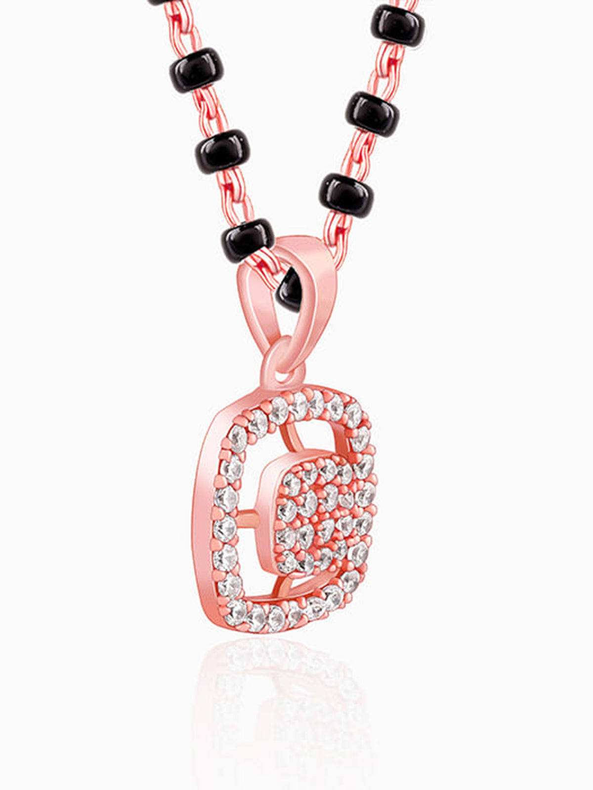 Rose Gold Equal Partners Mangalsutra