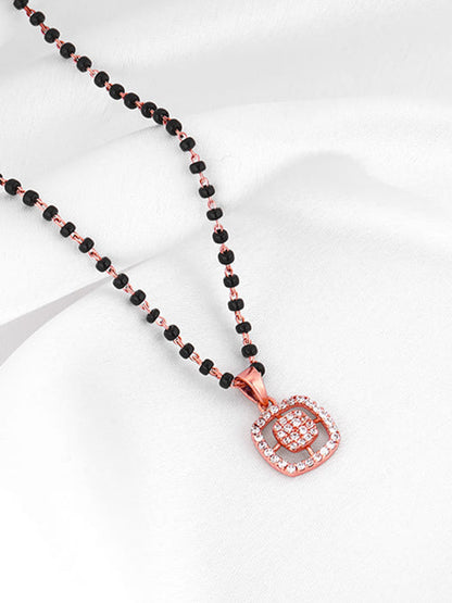 Rose Gold Equal Partners Mangalsutra