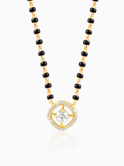 Golden Glitter It On Mangalsutra