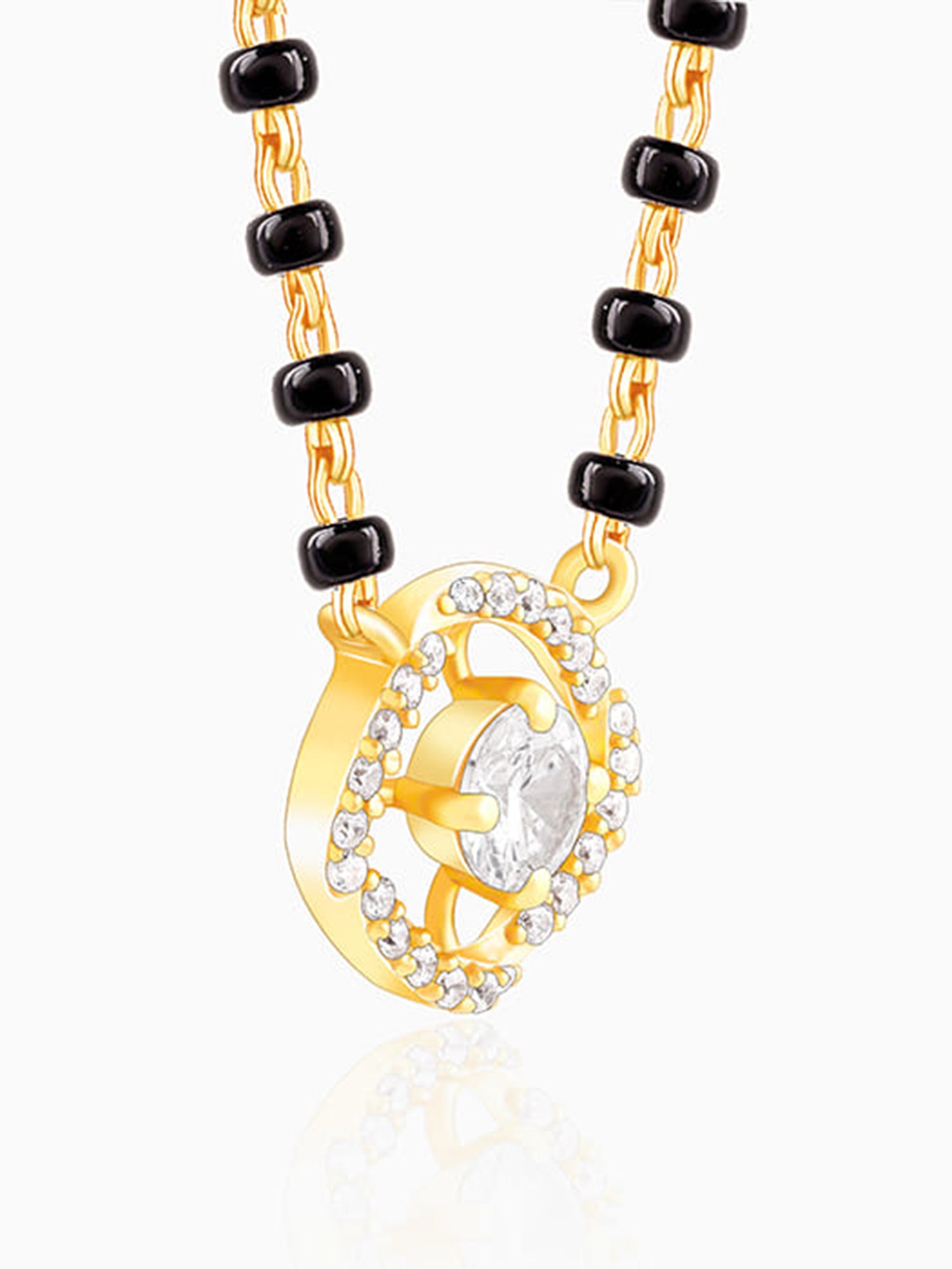 Golden Glitter It On Mangalsutra