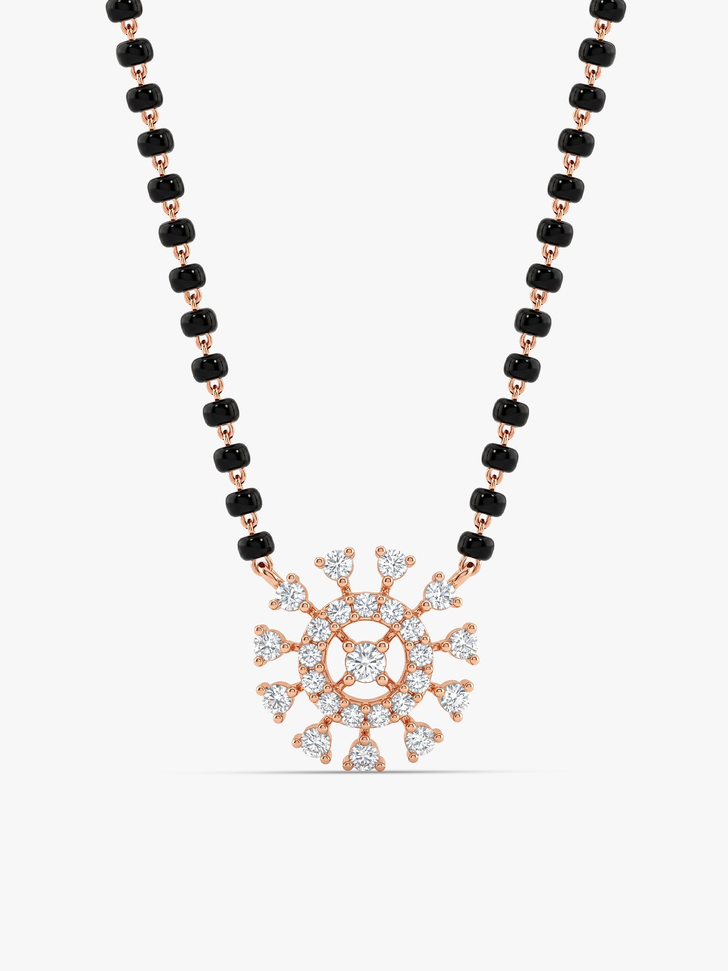 Rose Gold Kivar Mangalsutra