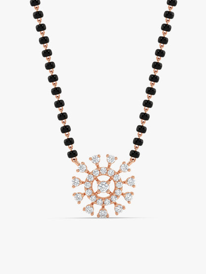 Rose Gold Kivar Mangalsutra