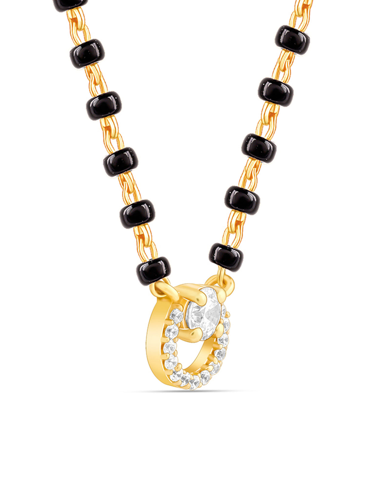 Golden Eclipsed Mangalsutra