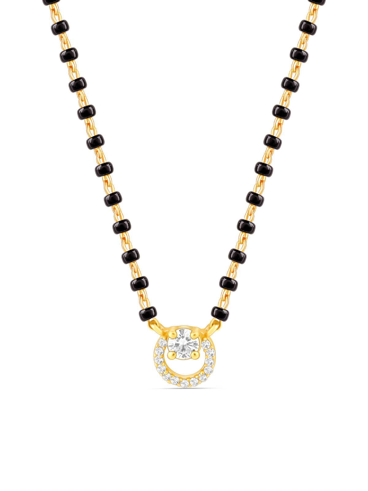 Golden Eclipsed Mangalsutra