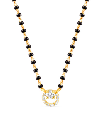 Golden Eclipsed Mangalsutra