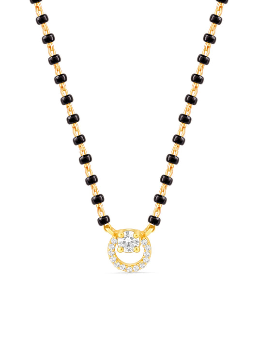 Golden Eclipsed Mangalsutra