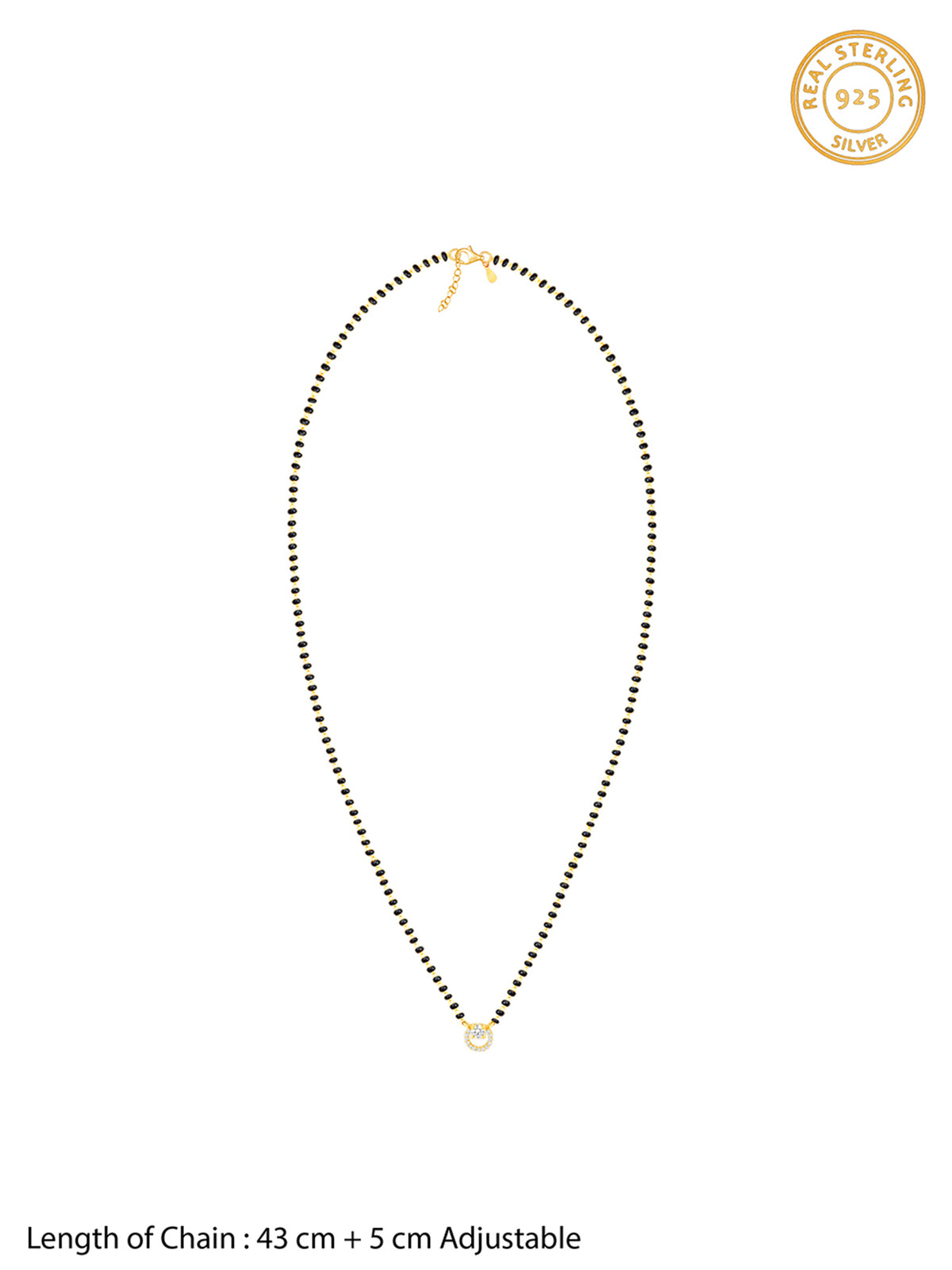 Golden Eclipsed Mangalsutra
