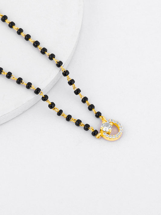 Golden Eclipsed Mangalsutra