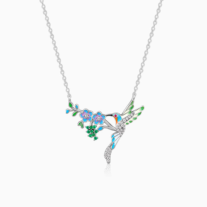 Silver Nectar Love Necklace