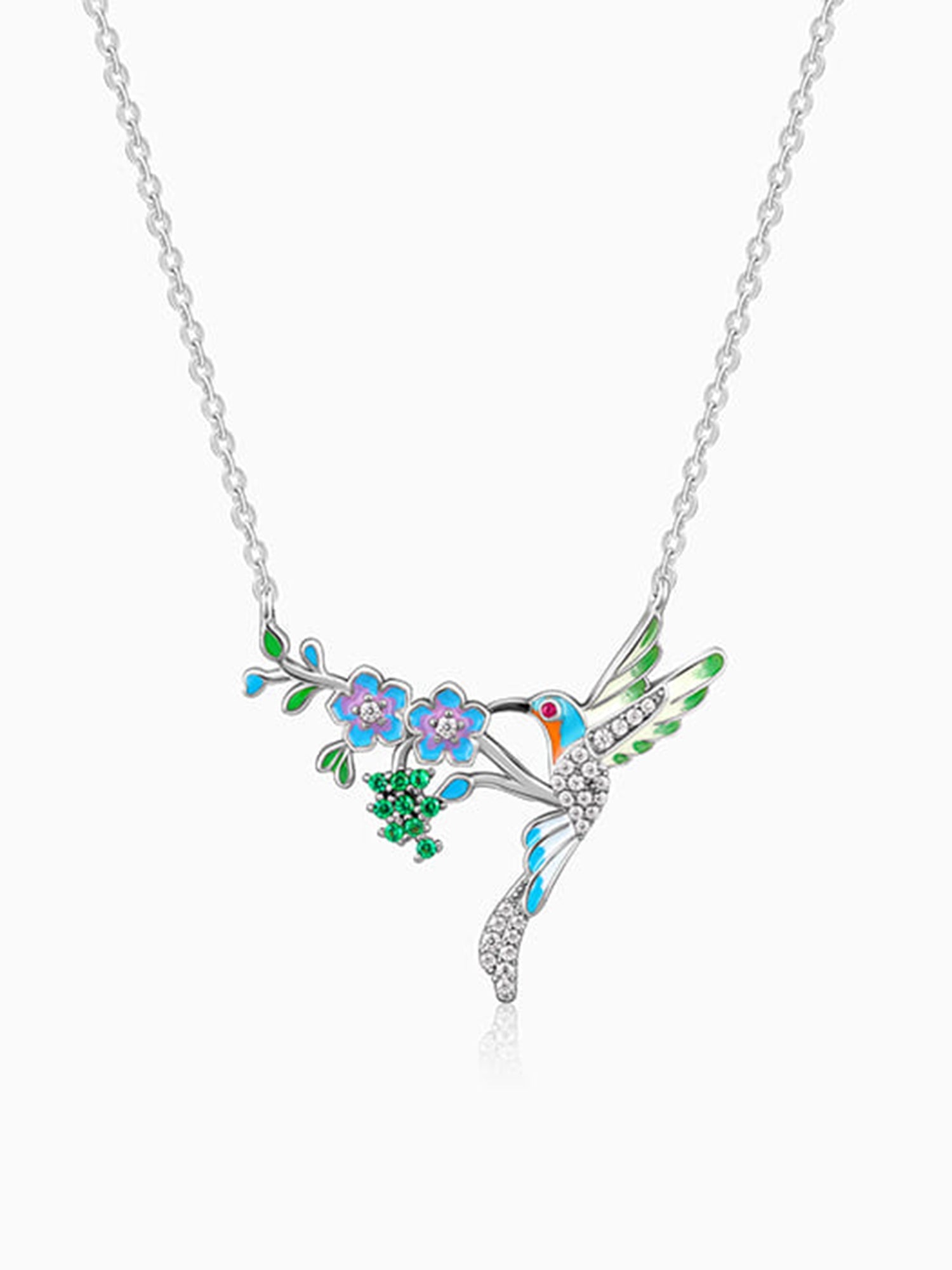 Silver Nectar Love Necklace