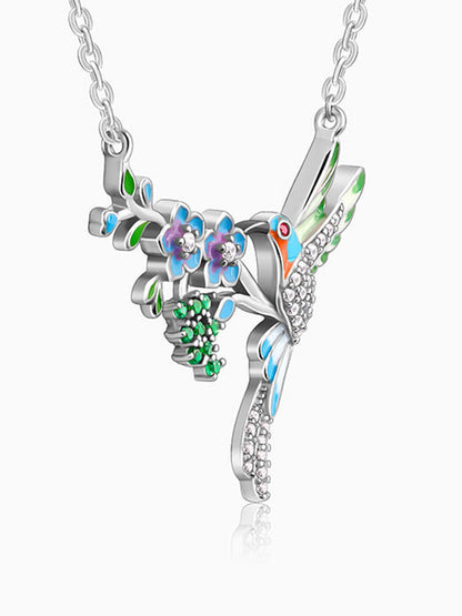 Silver Nectar Love Necklace