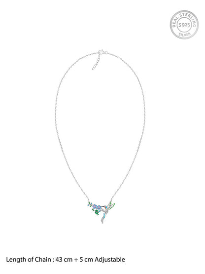 Silver Nectar Love Necklace