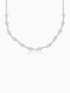 Kriti Sanon Silver Zircon Excess Bracelet