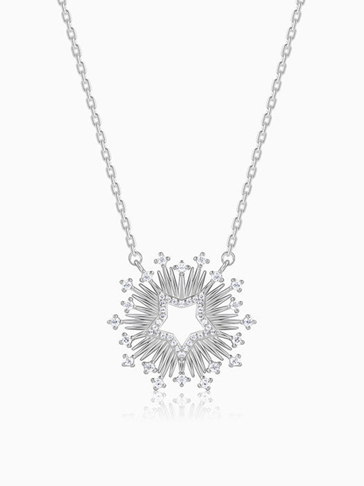 Silver Starshine Necklace