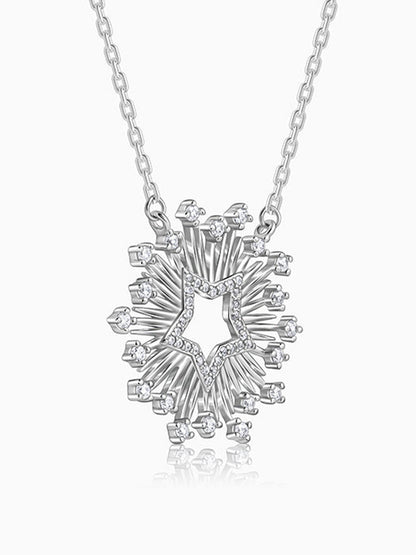 Silver Starshine Necklace