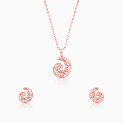 Rose Gold Volute Set
