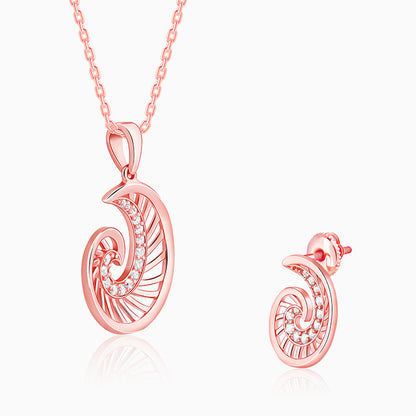 Rose Gold Volute Set