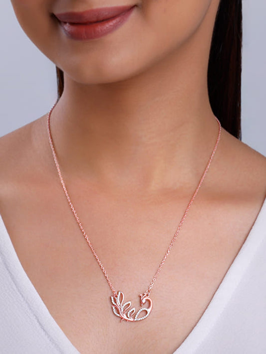 Rose Gold Adwitiya Morni Necklace