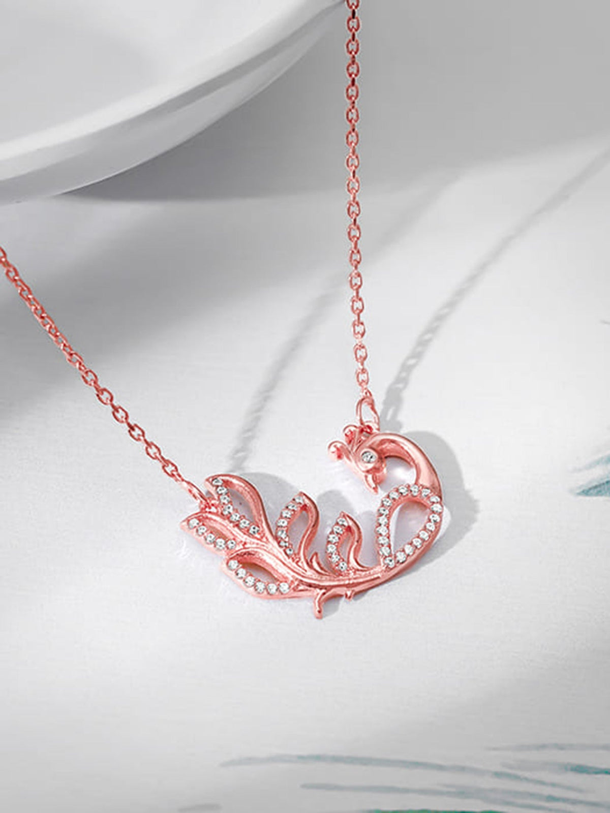 Rose Gold Adwitiya Morni Necklace