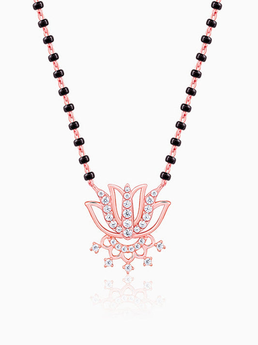 Rose Gold Damara Mangalsutra