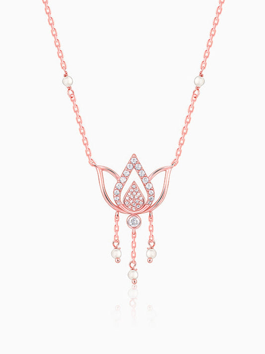 Rose Gold Kamala Necklace