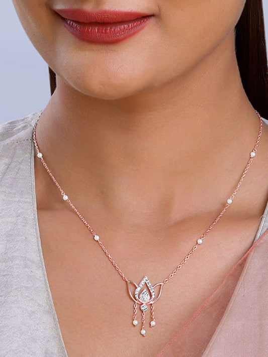 Rose Gold Kamala Necklace