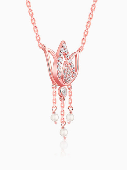 Rose Gold Kamala Necklace