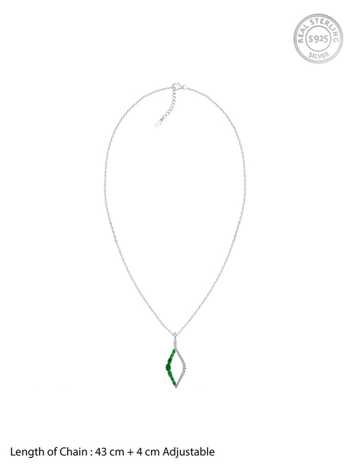 Silver Remarkable Pendant With Link Chain
