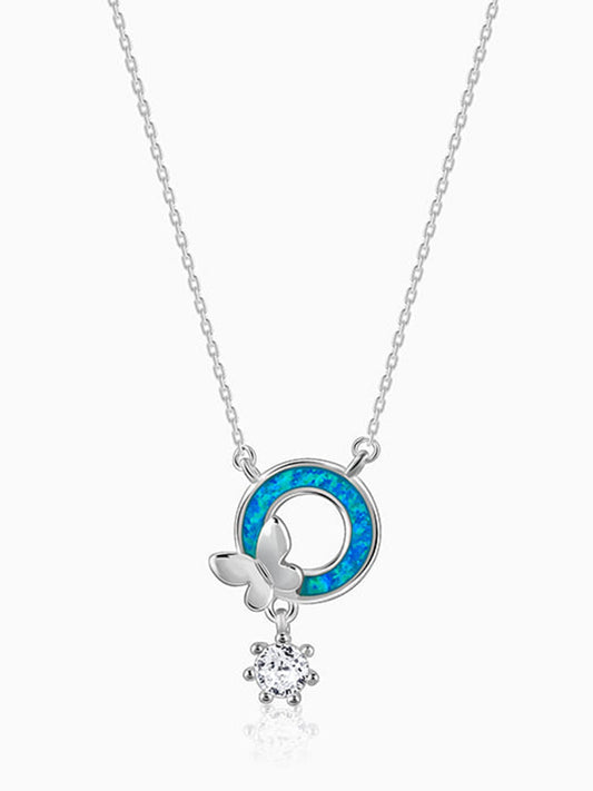 Silver Be You Necklace
